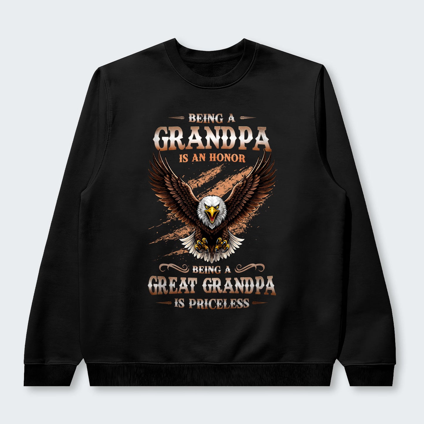Being A Grandpa Is An Honor Being A Great Grandpa Is Priceless Sweater 270126