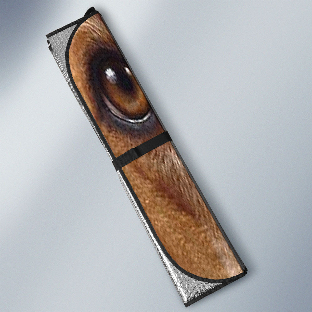 Coonhound Eyes Car Sun Shade 94