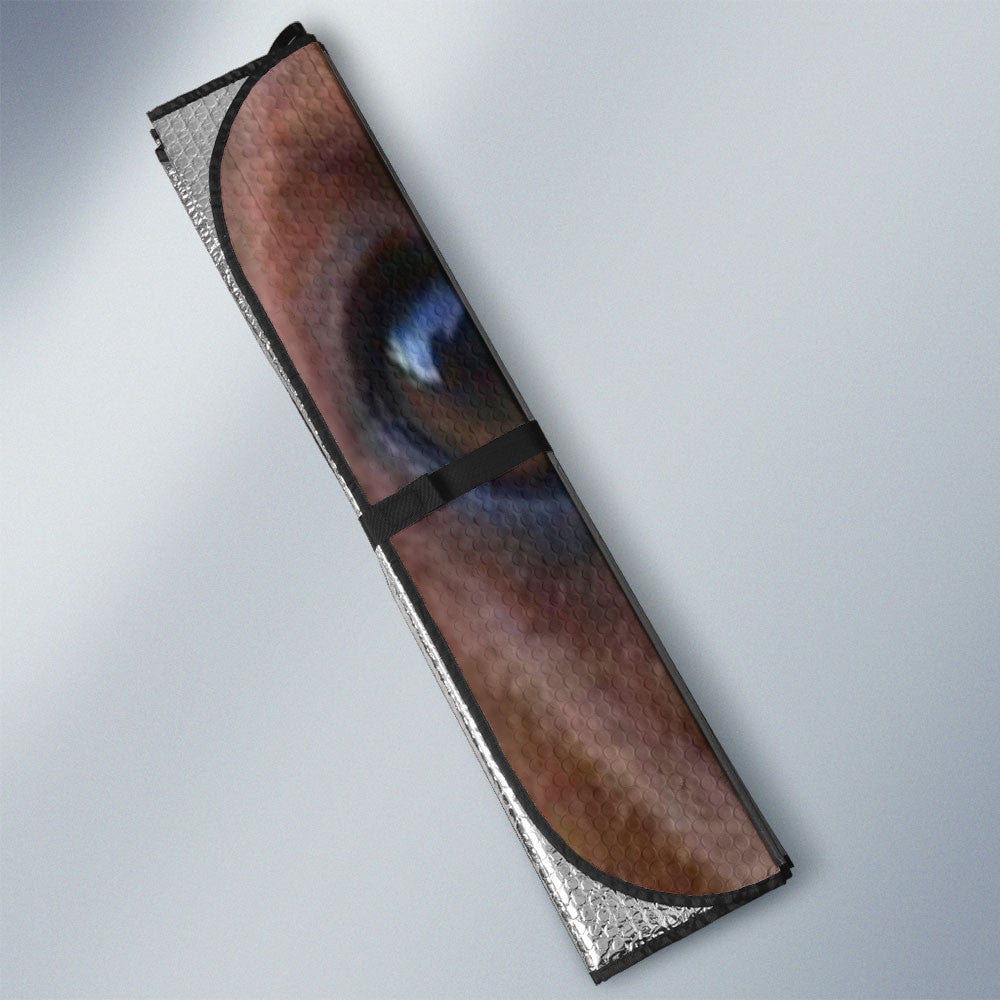 Dachshund Eyes Car Sun Shade 94