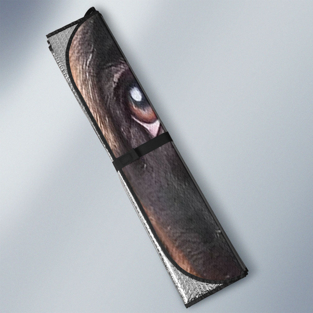 St. Bernard Eyes Car Sun Shade 94