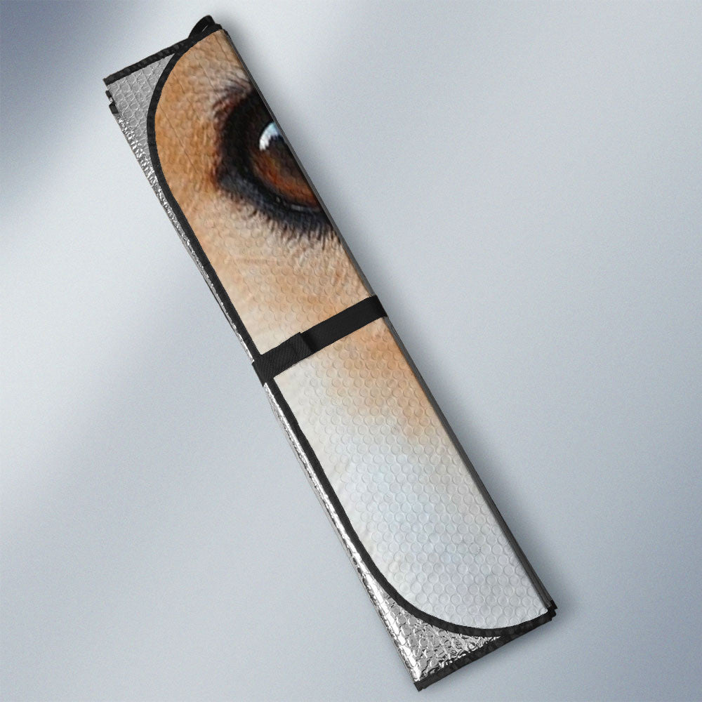 Shiba Inu Eyes Car Sun Shade 94