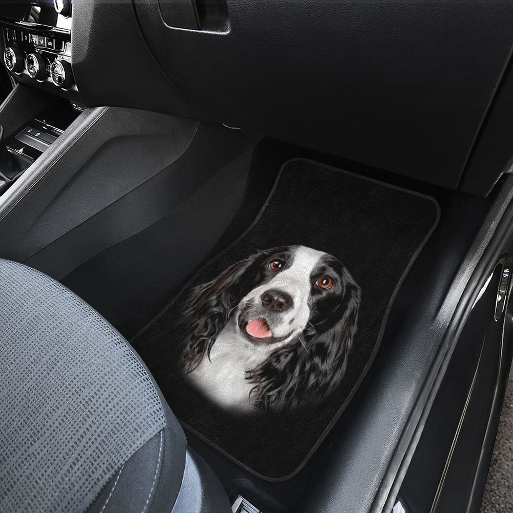 English Springer Spaniel Cute Face Car Floor Mats 118