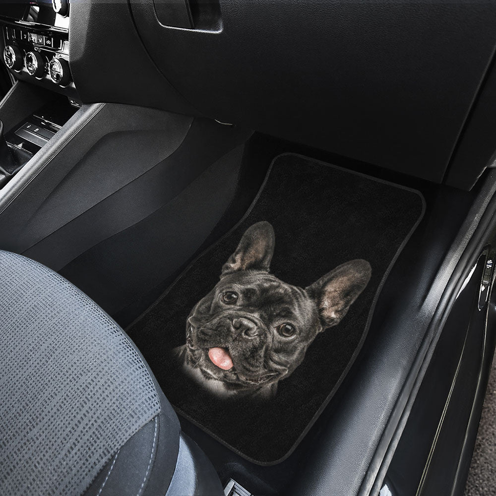 French Bulldog Cute Face Car Floor Mats 118