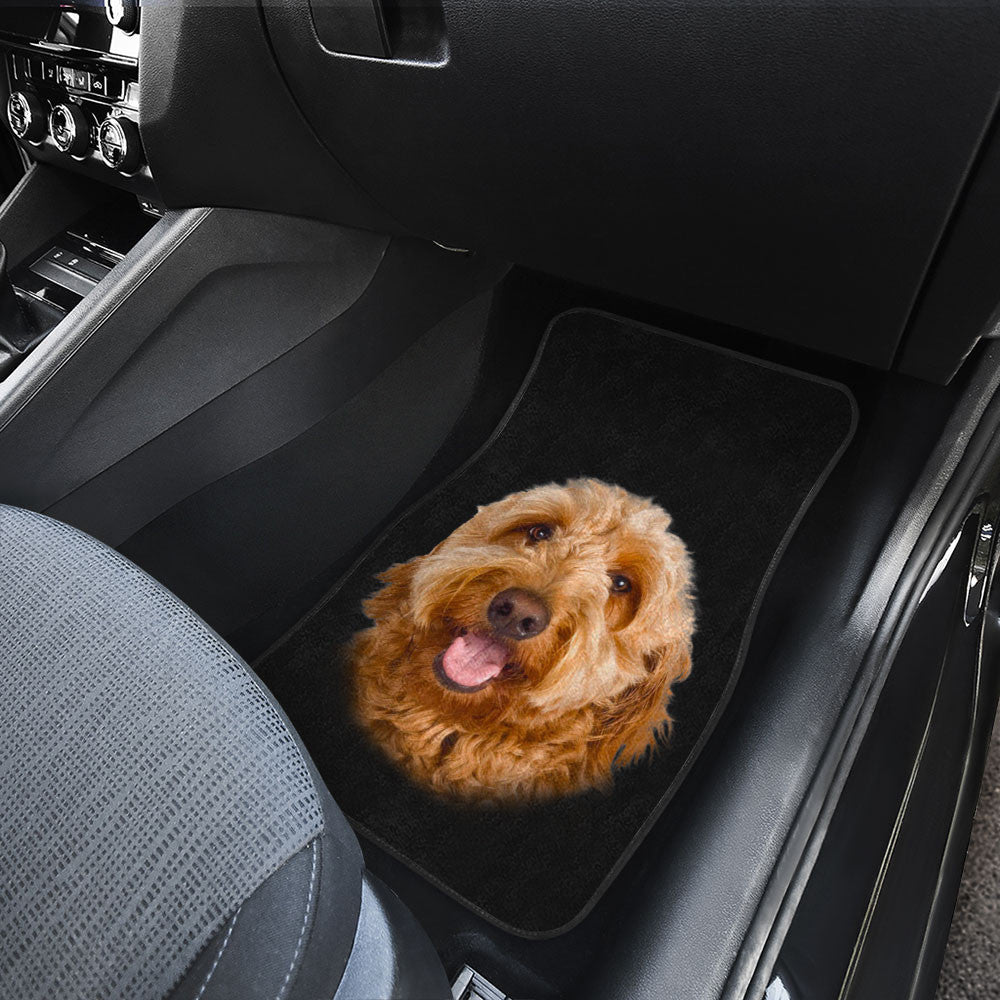 Goldendoodle Cute Face Car Floor Mats 118