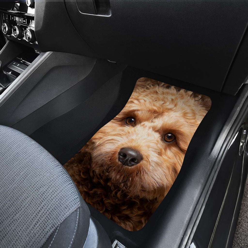Cavapoo Dog Funny Face Car Floor Mats 119
