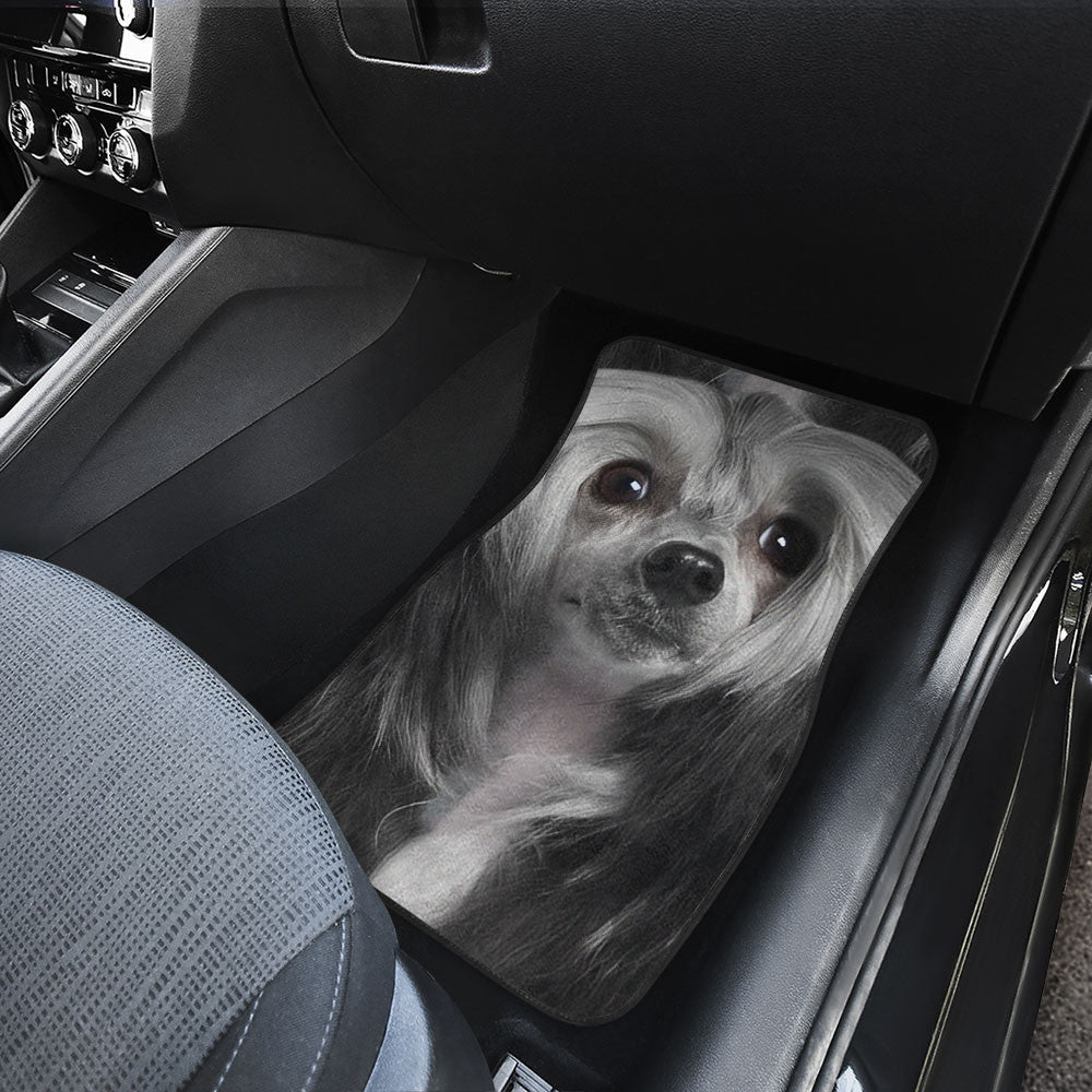 Chinese Crested Funny Face Car Floor Mats 119