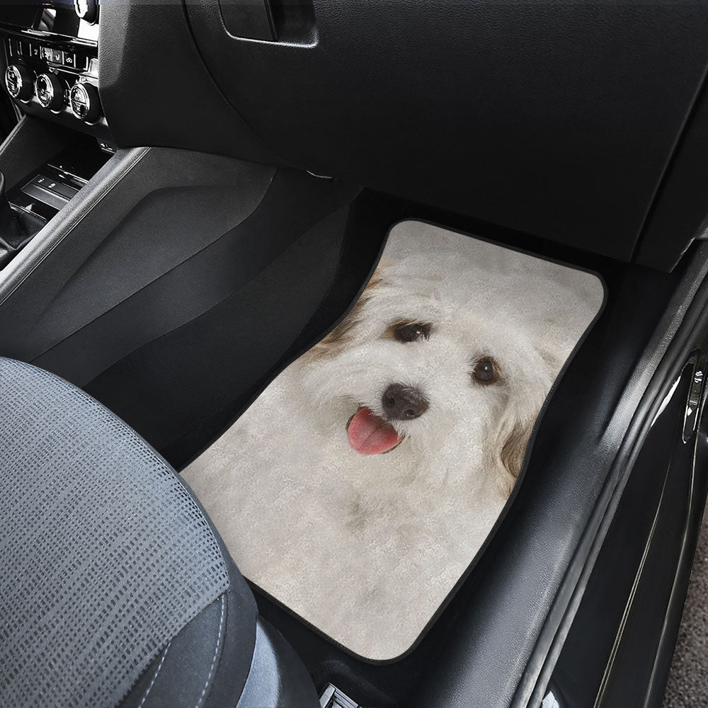 Coton de Tulear Funny Face Car Floor Mats 119