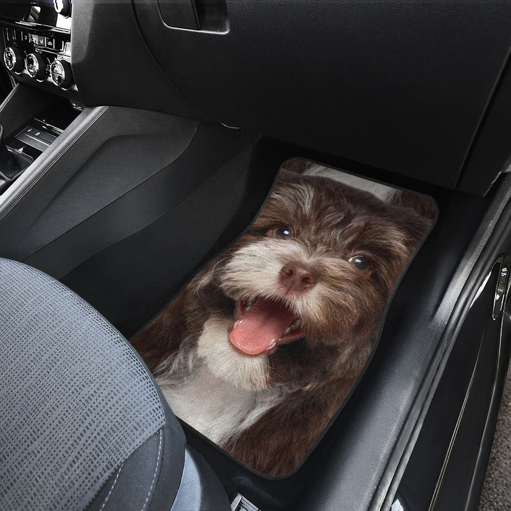 Havanese Funny Face Car Floor Mats 119
