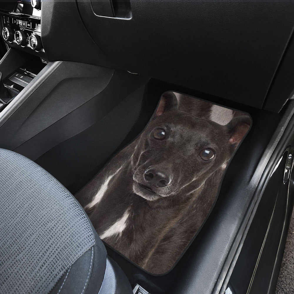 Italian Greyhound Funny Face Car Floor Mats 119
