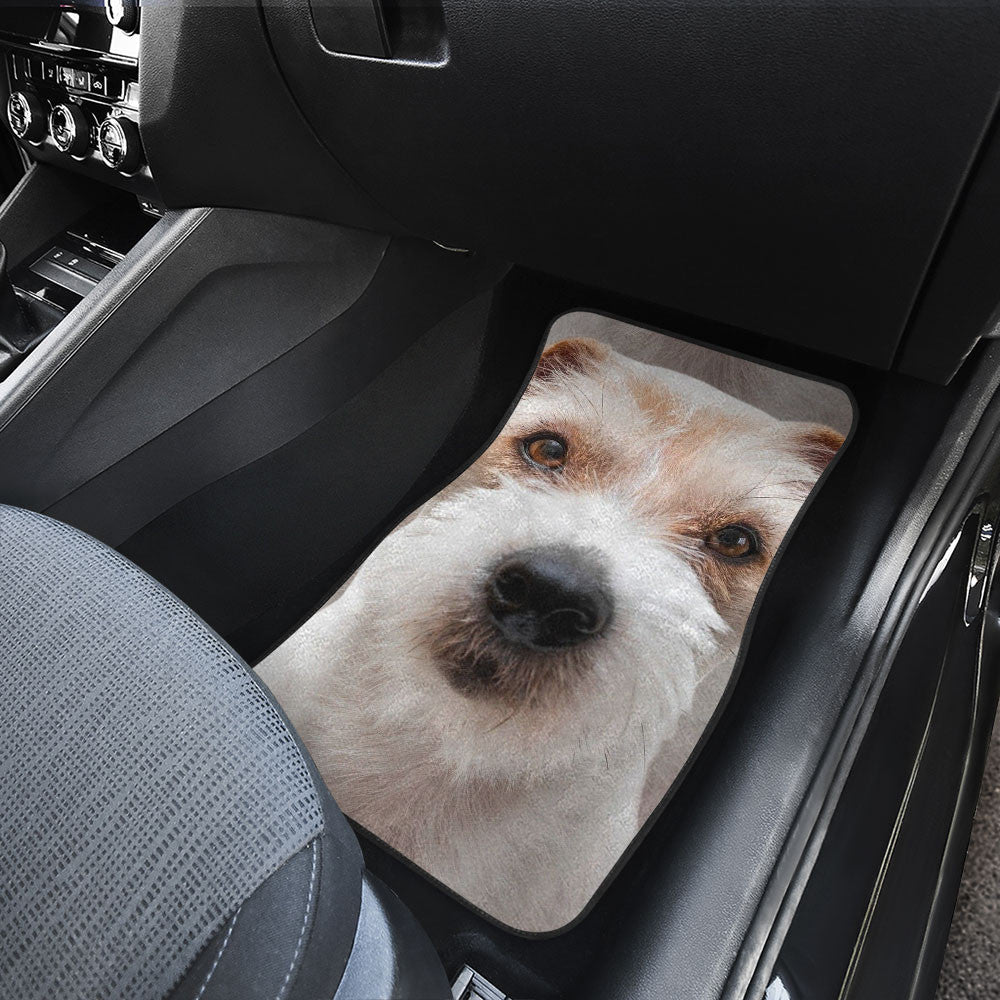 Jack Russell Terrier Funny Face Car Floor Mats 119