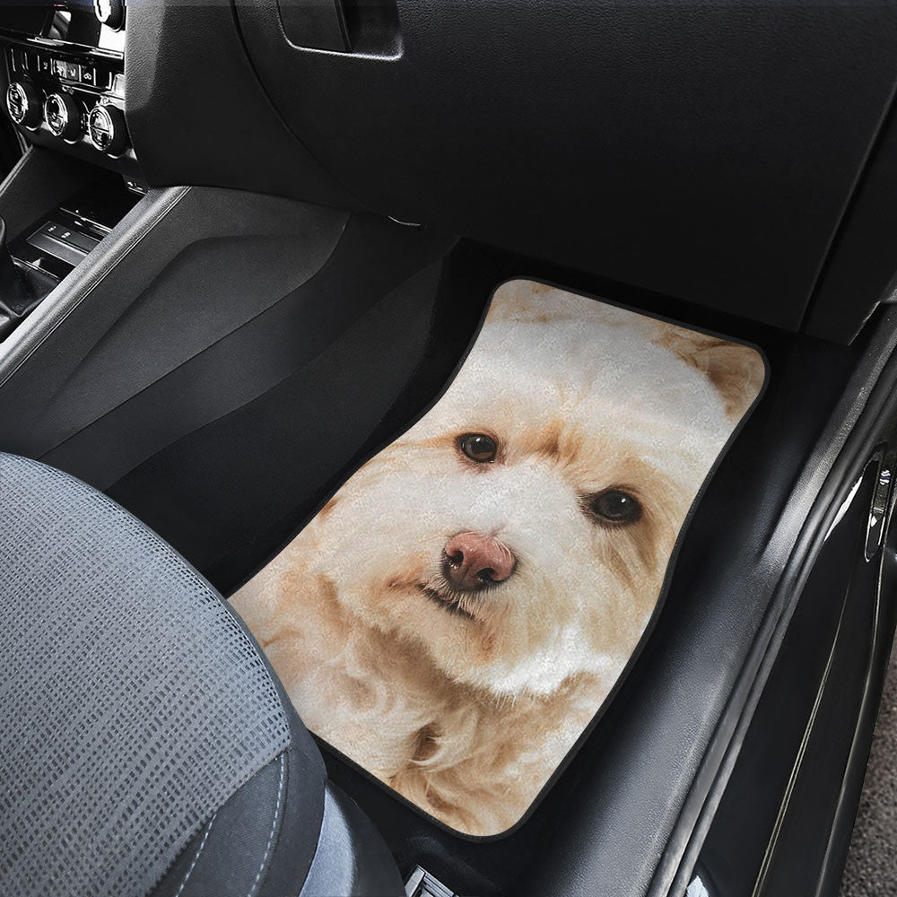 Maltipoo Funny Face Car Floor Mats 119