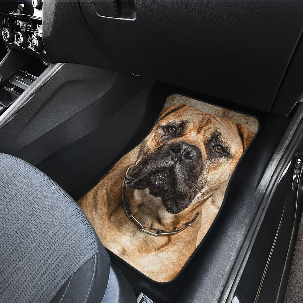 Mastiff Funny Face Car Floor Mats 119