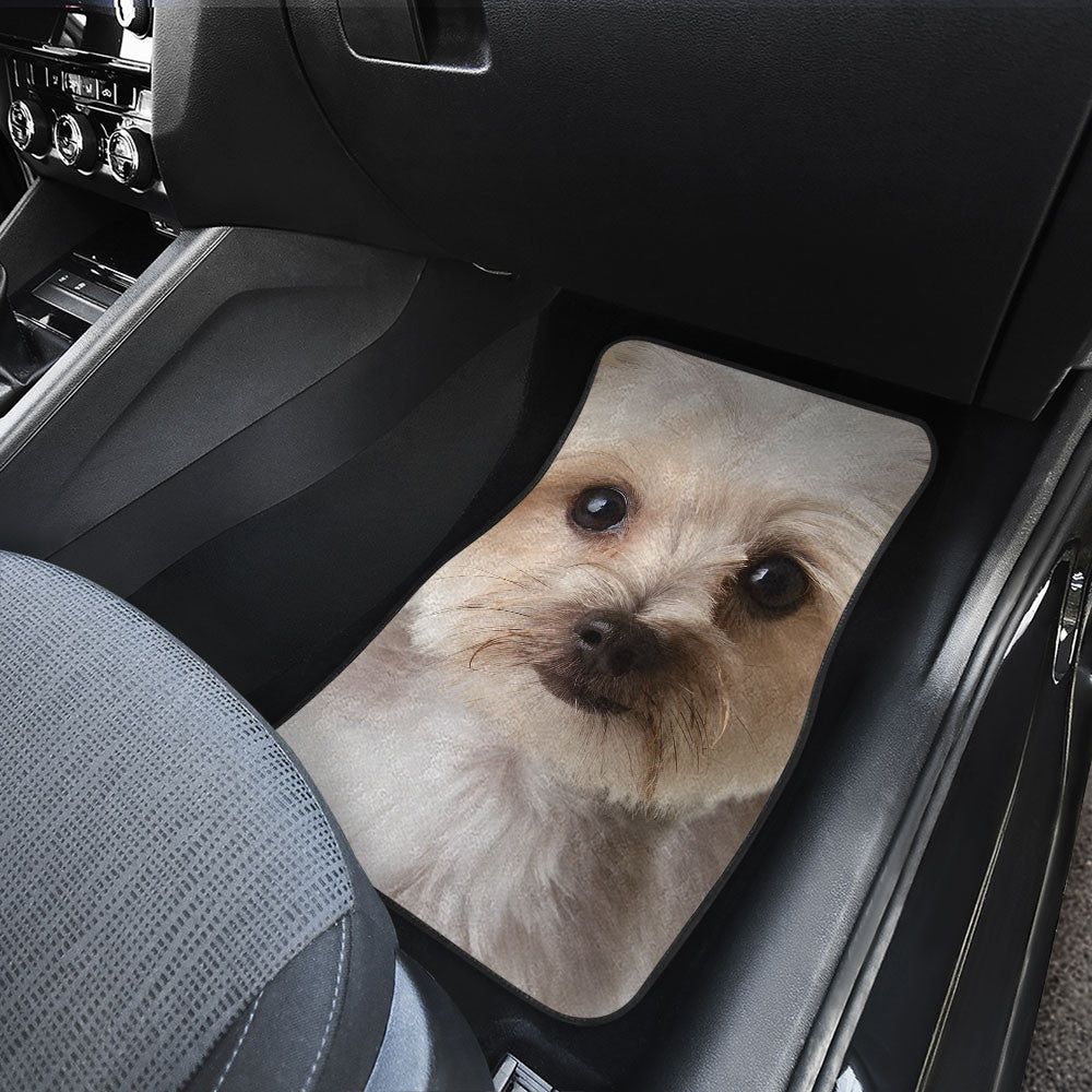 Morkie Funny Face Car Floor Mats 119