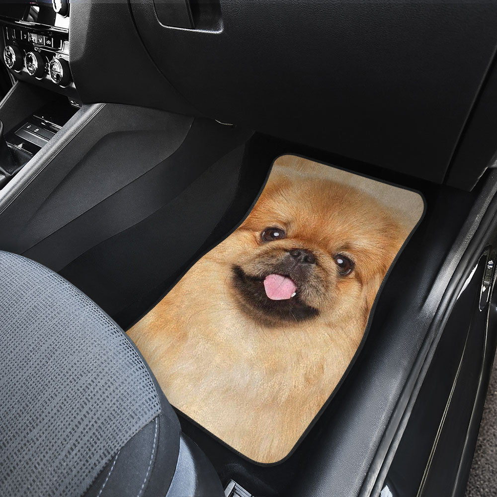 Pekingese Dog Funny Face Car Floor Mats 119