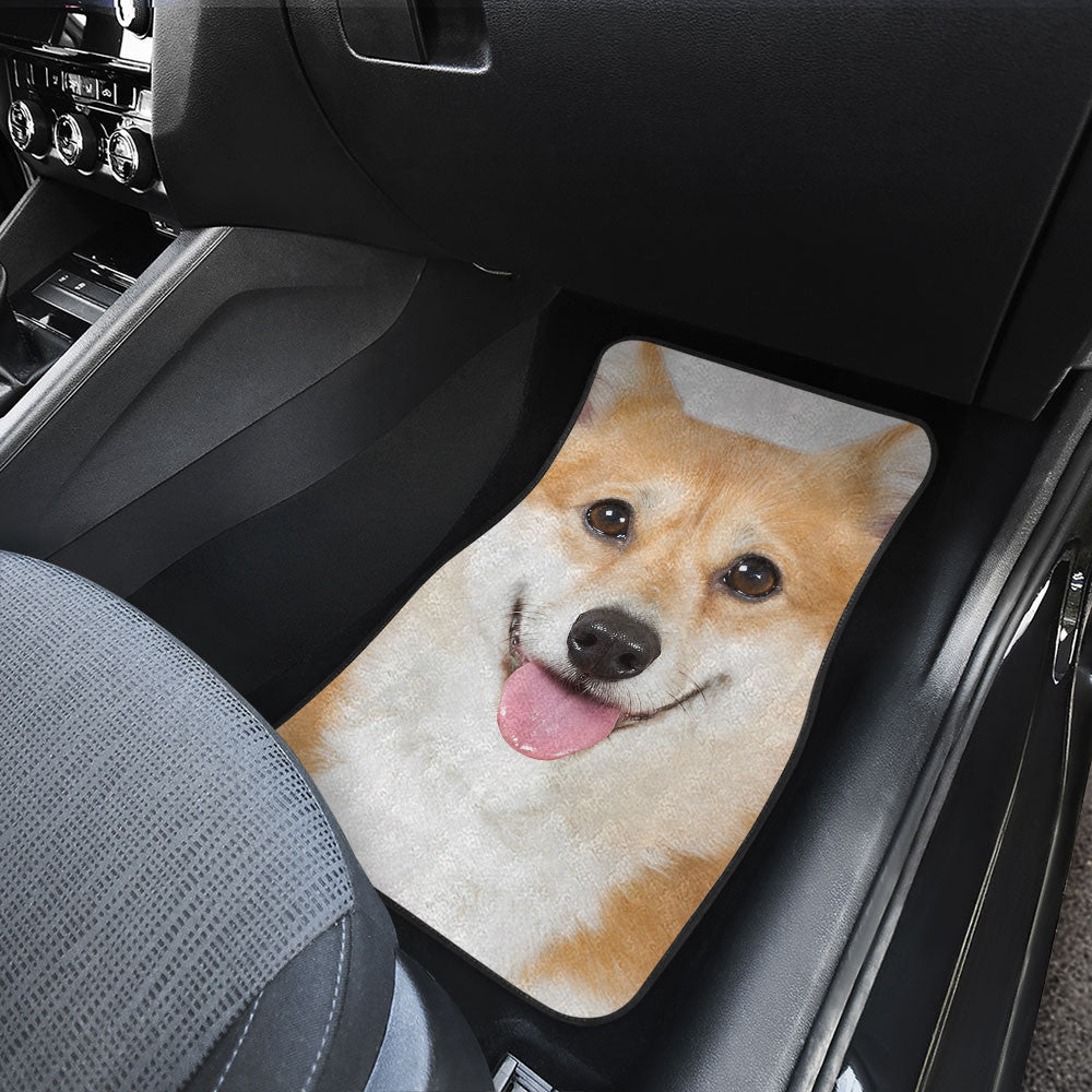 Pembroke Welsh Corgi Dog Funny Face Car Floor Mats 119