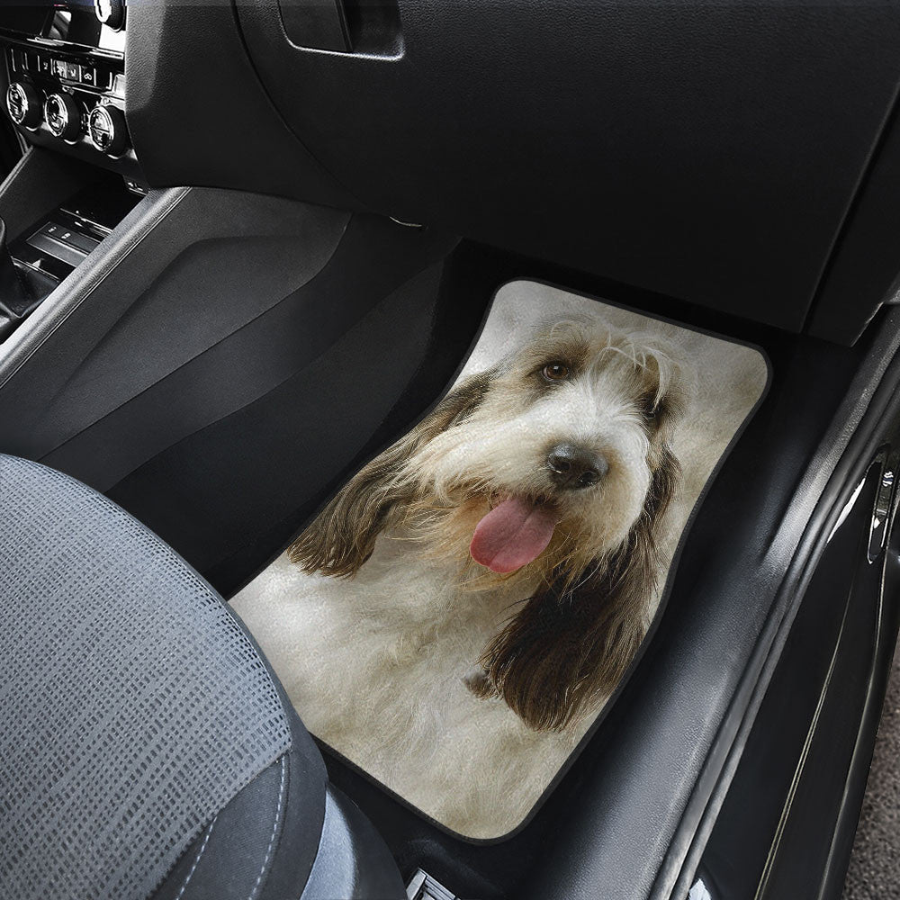 Petit Basset Griffon Vendeen Dog Funny Face Car Floor Mats 119