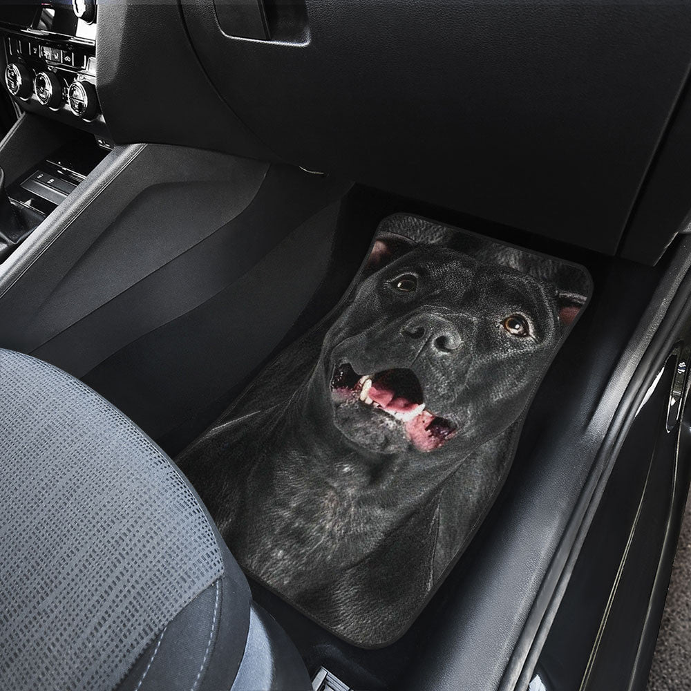 Pitbull Dog Funny Face Car Floor Mats 119