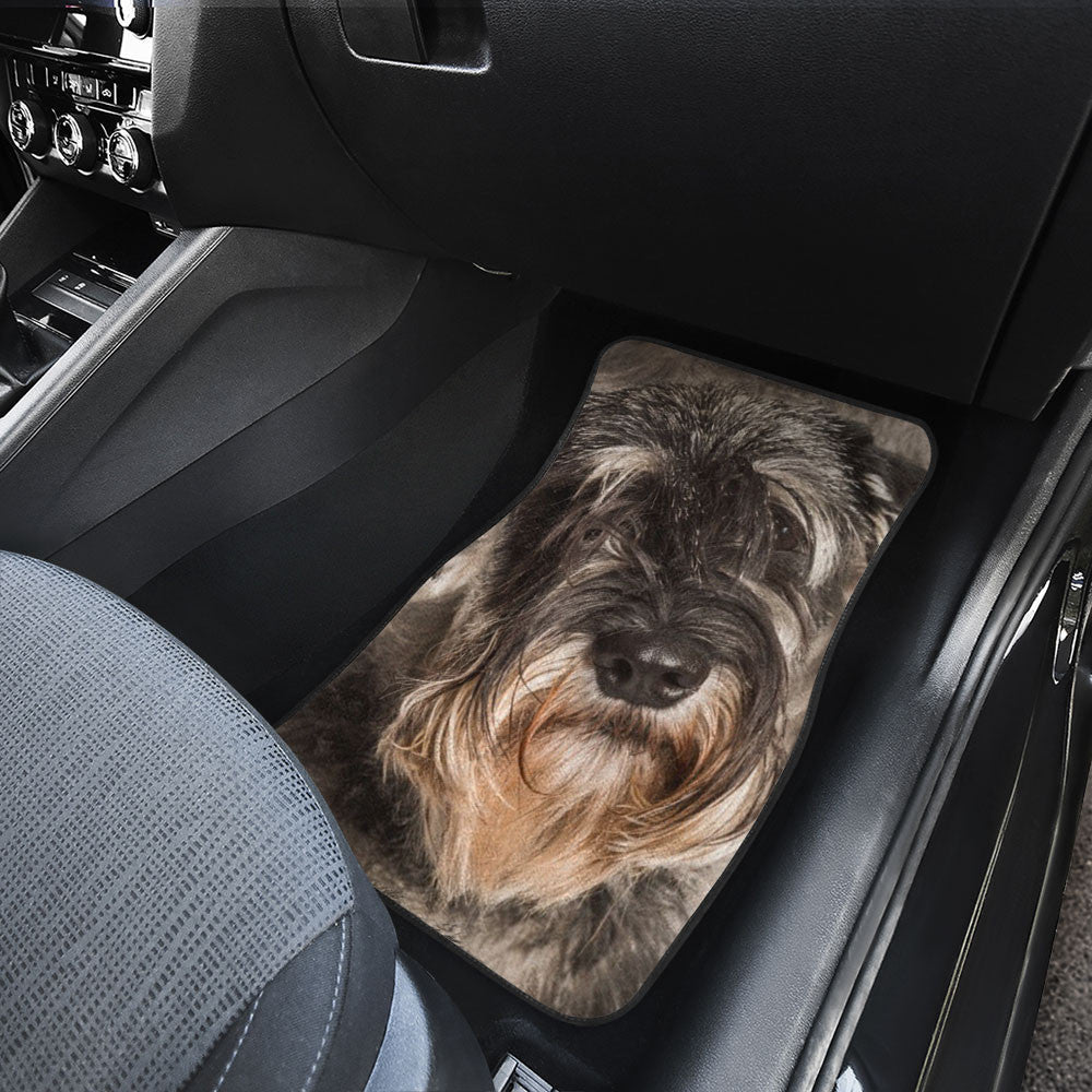 Standard Schnauzer Funny Face Car Floor Mats 119