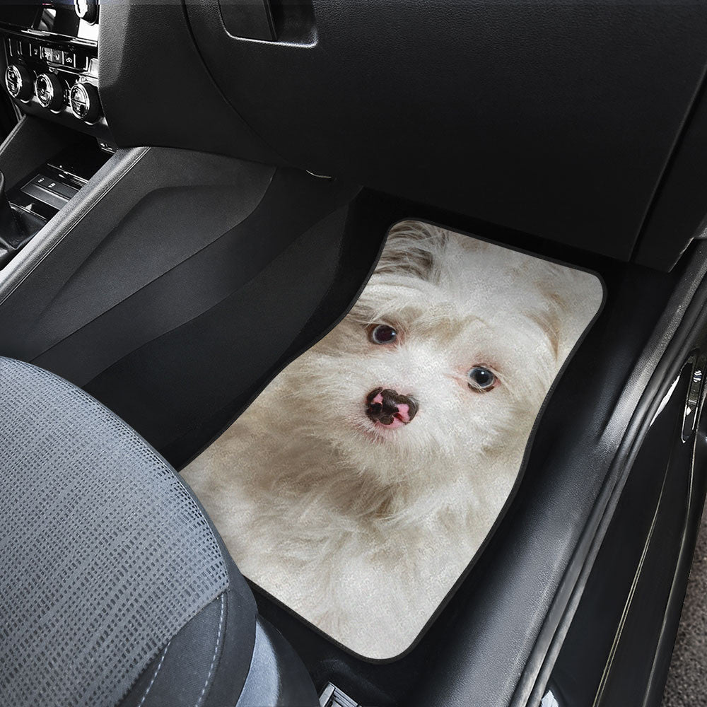 Yorkie Pom Funny Face Car Floor Mats 119