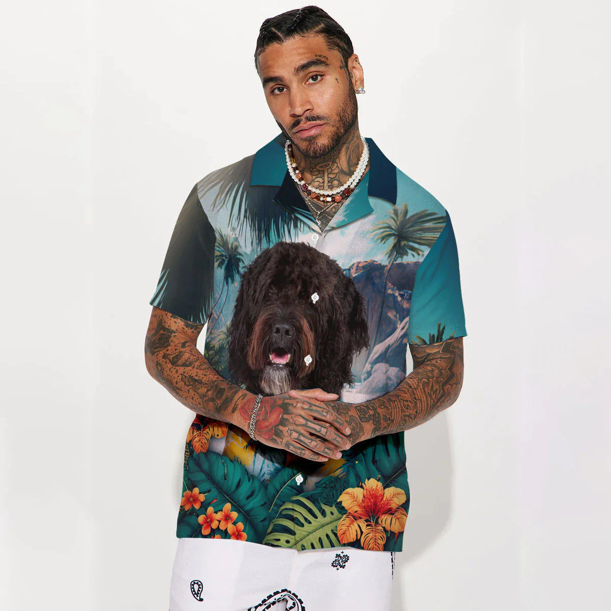 Barbet - 3D Tropical Hawaiian Shirt