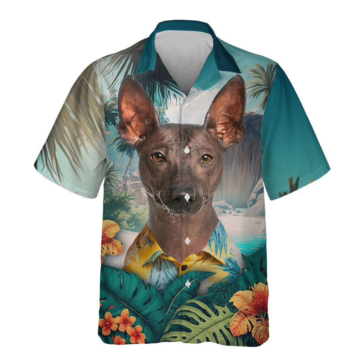 Peruvian Inca Orchid - 3D Tropical Hawaiian Shirt