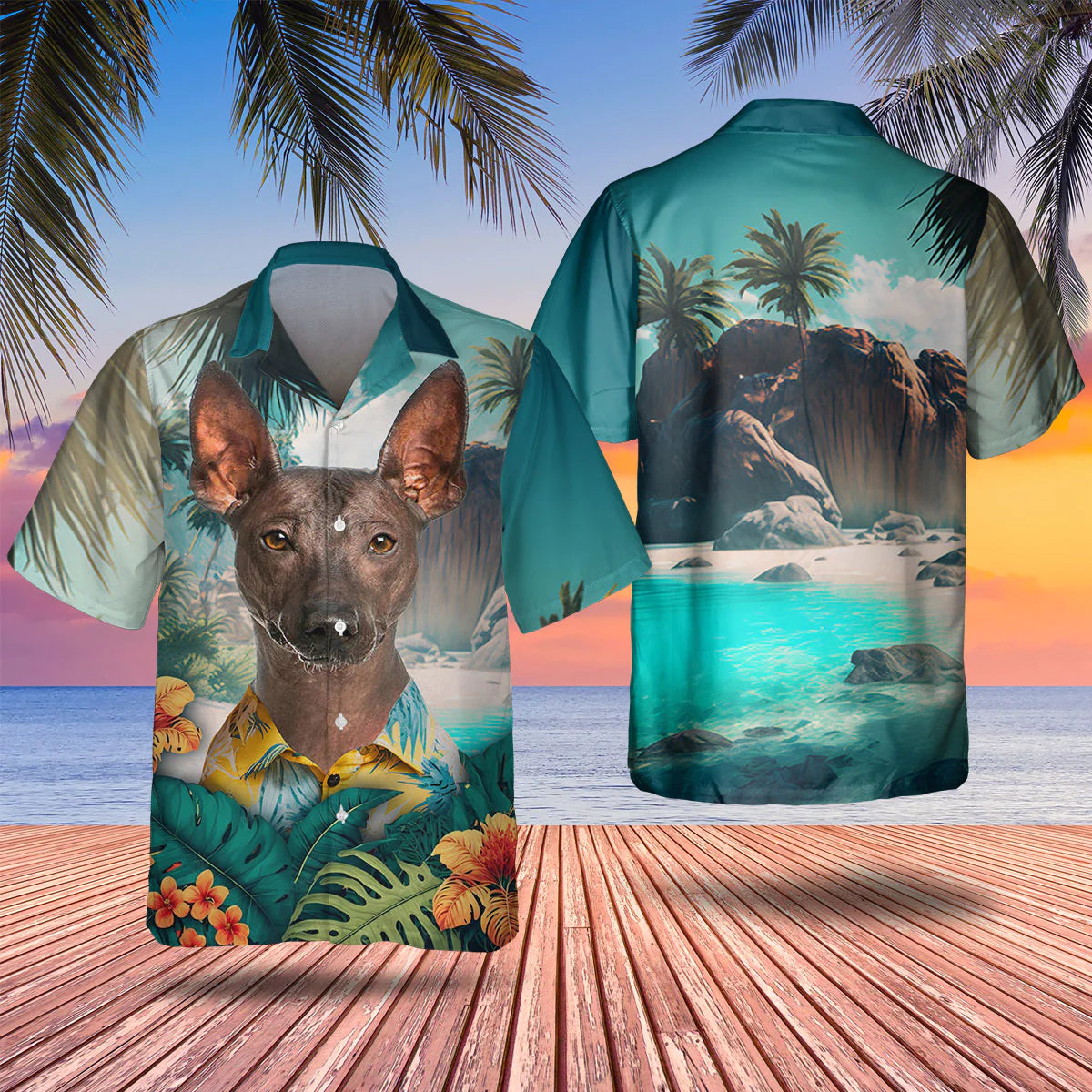 Peruvian Inca Orchid - 3D Tropical Hawaiian Shirt