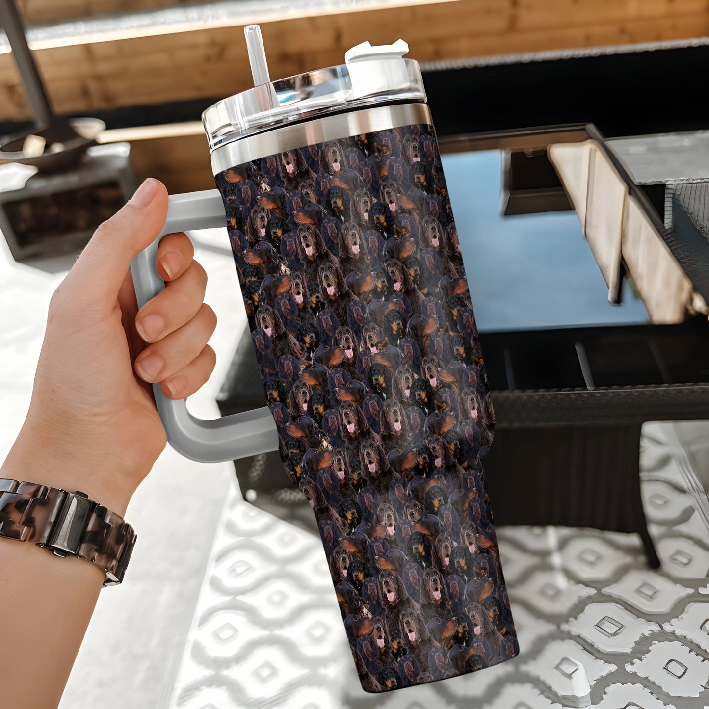 Gordon Setter Tumbler