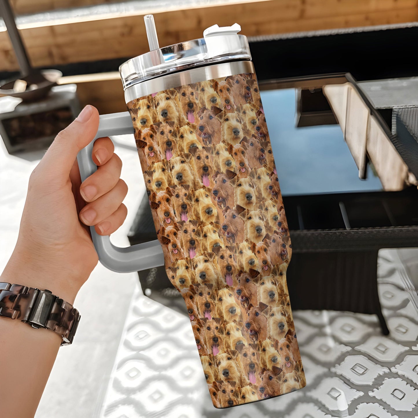 Irish Terrier Tumbler
