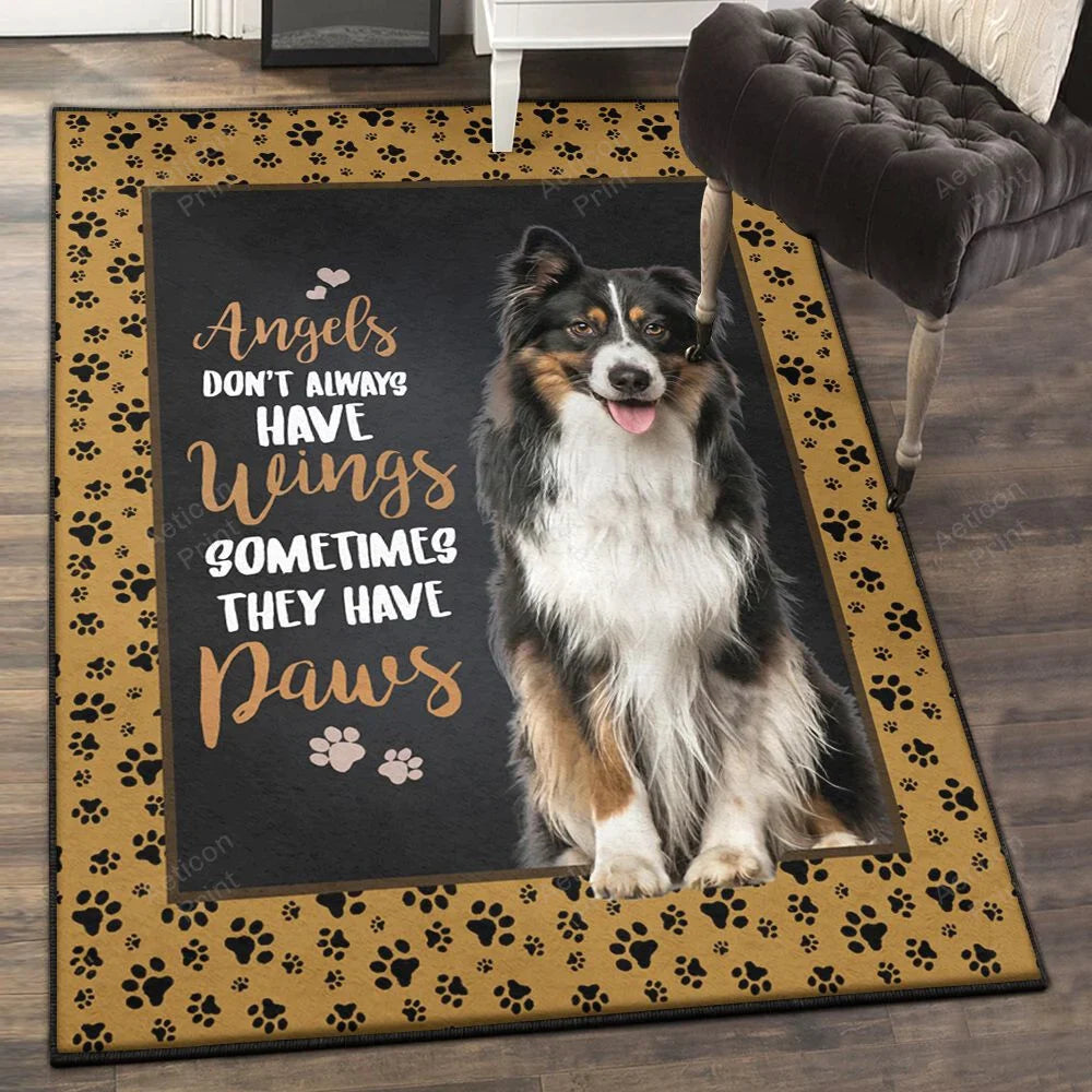 Australian Shepherd Area Rug
