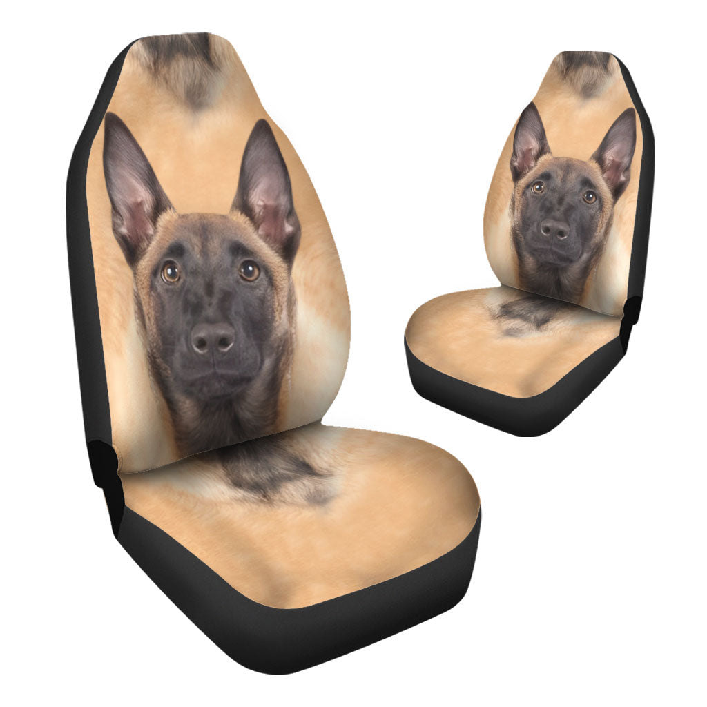 Belgain Malinois Face Car Seat Covers 120