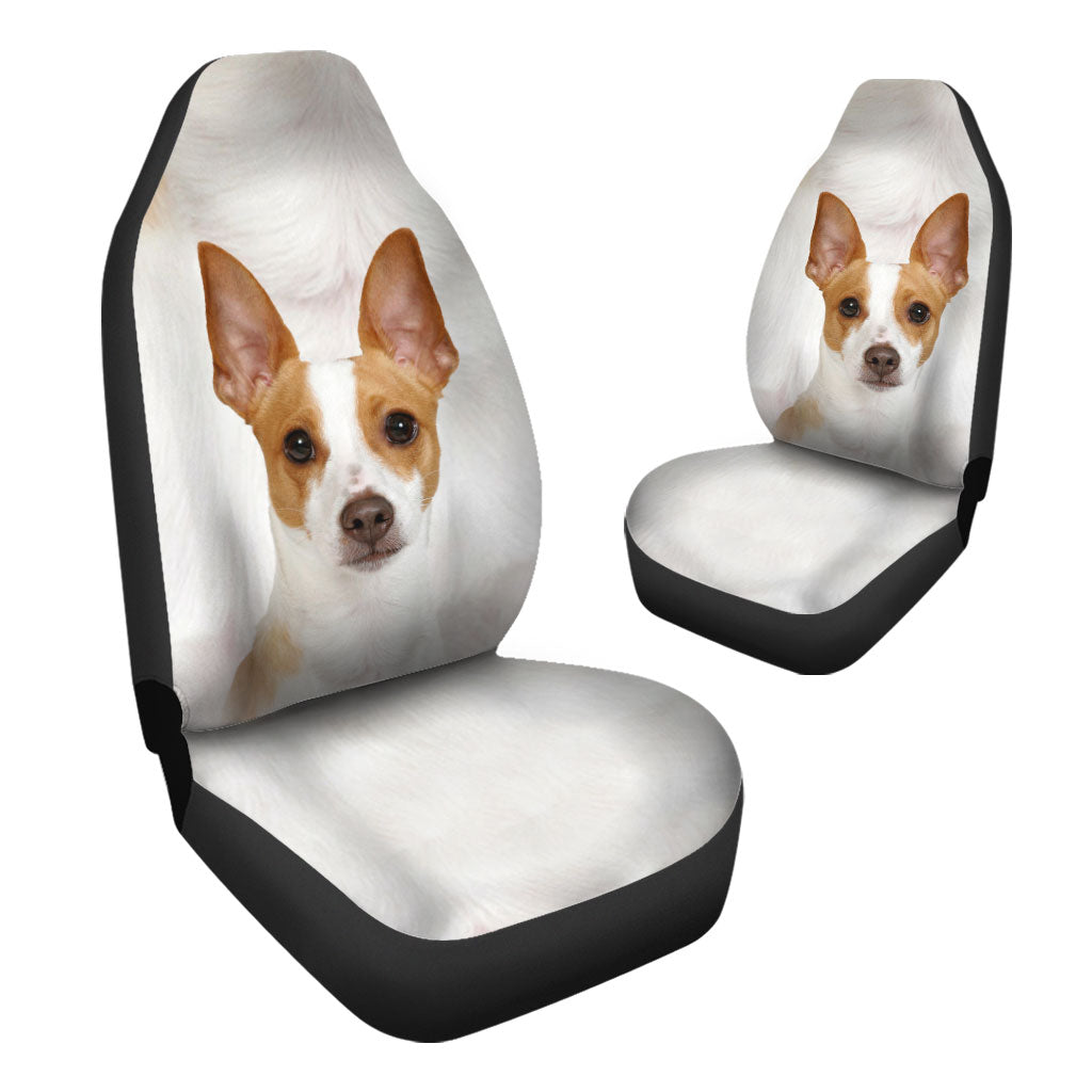 Rat Terrier Face Car Seat Covers 120