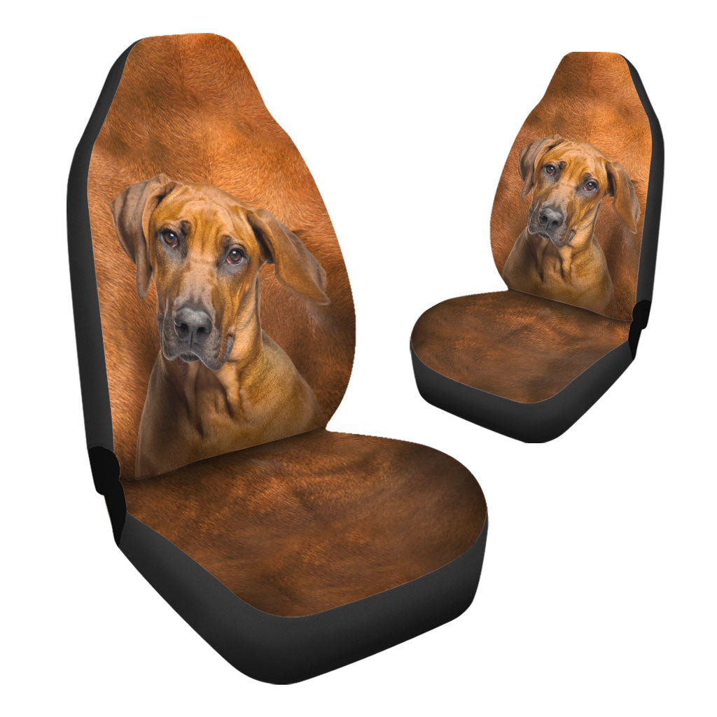 Rhodesian Ridgeback Face Car Seat Covers 120