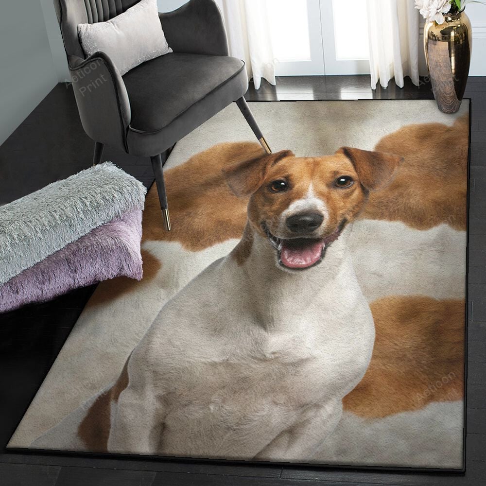 Jack Russell Terrier 2 Area Rug