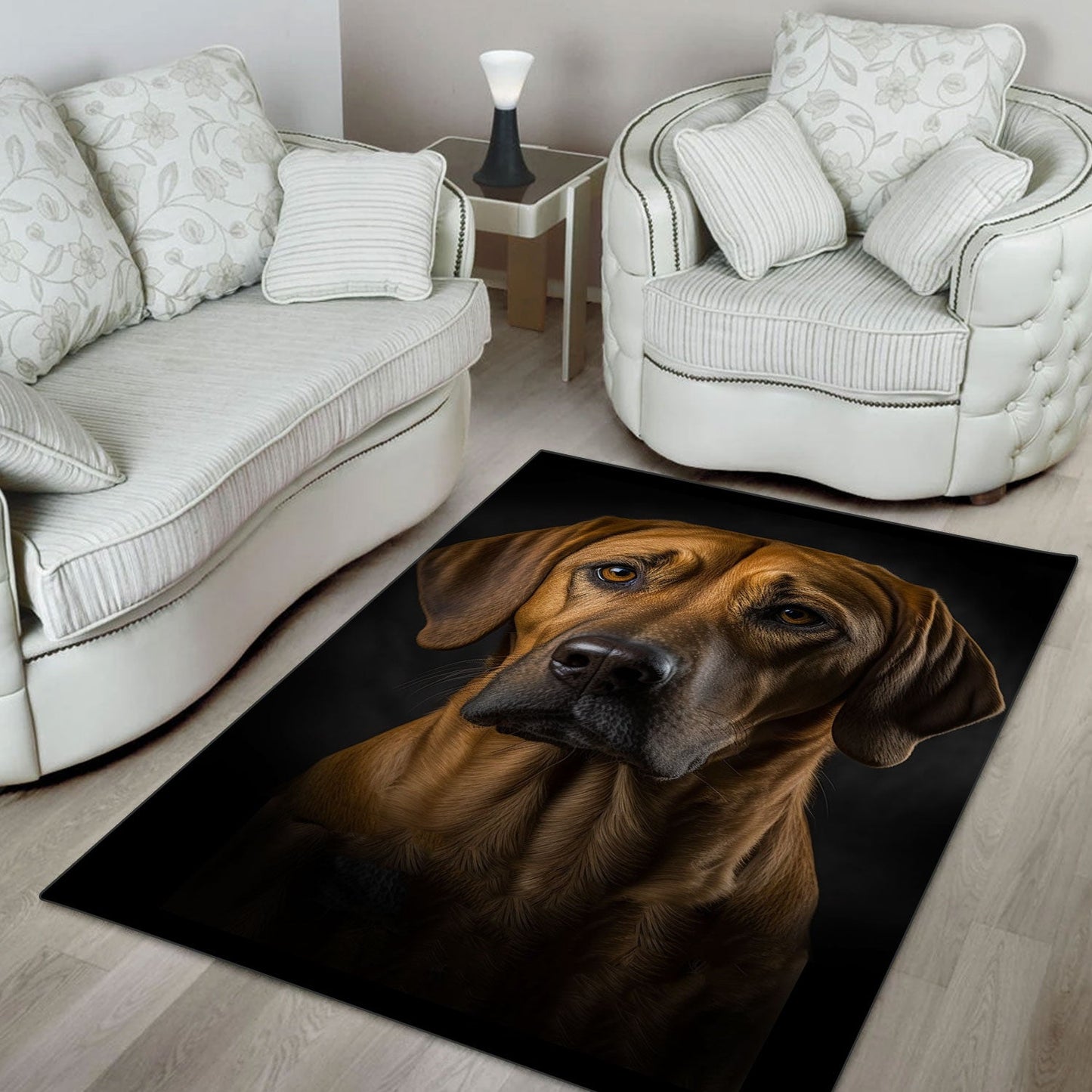 Pyrador 3D Portrait Area Rug