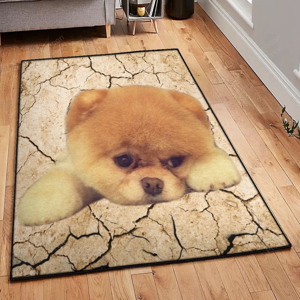 Pomeranian 1 Area Rug