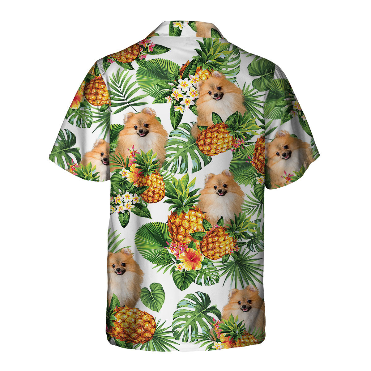Pomeranian - Tropical Pattern Hawaiian Shirt