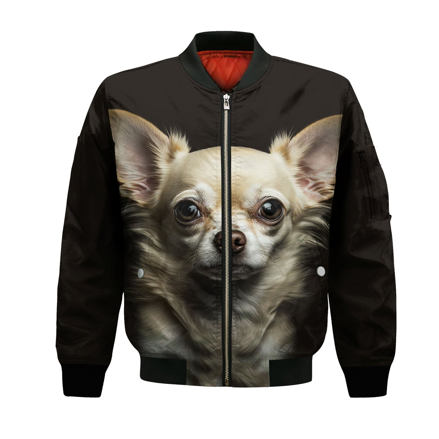 Chihuahua 2 AI - Unisex 3D Graphic Bomber Jacket
