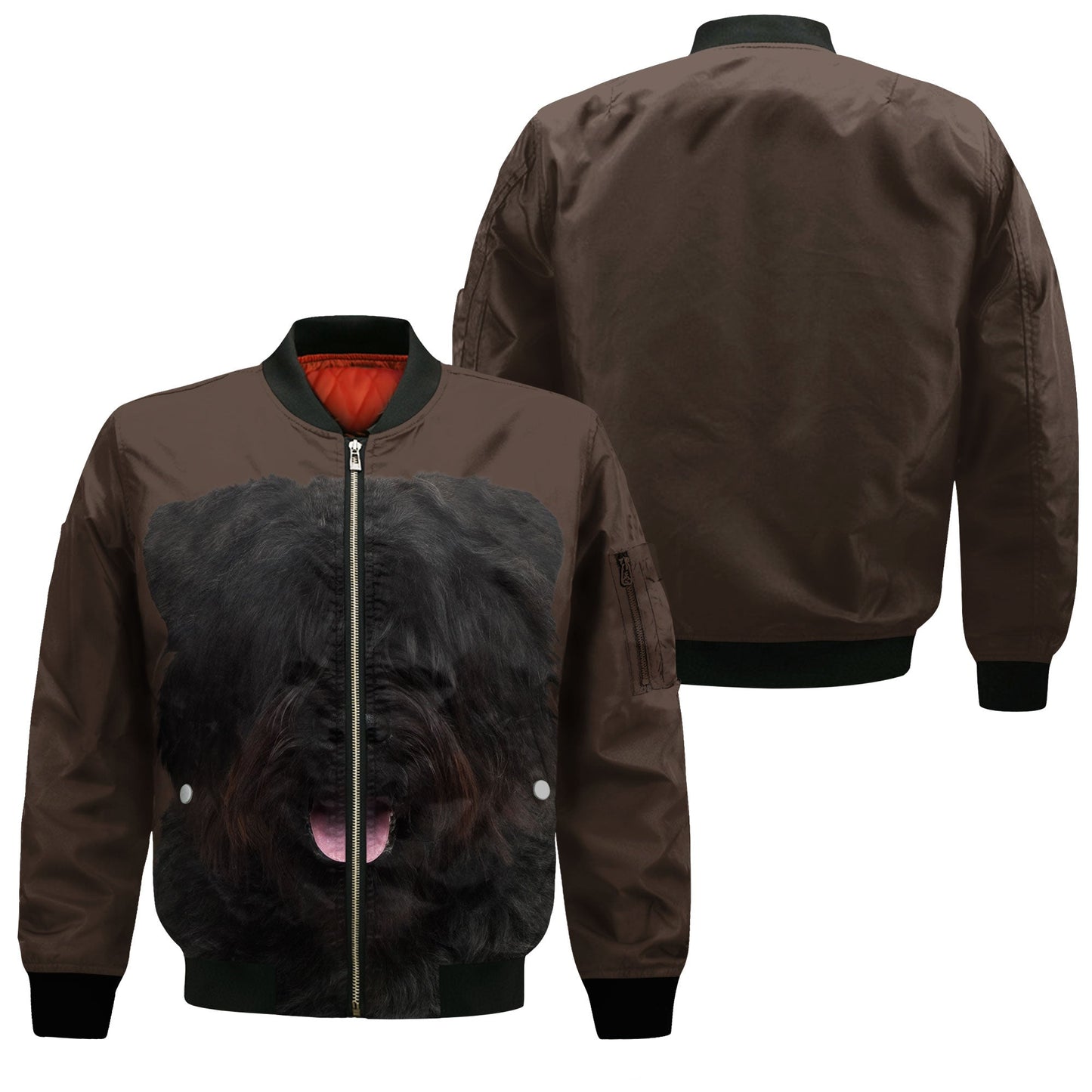 Bouvier - Unisex 3D Graphic Bomber Jacket