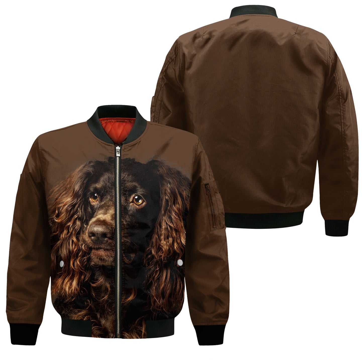 Boykin Spaniel - Unisex 3D Graphic Bomber Jacket
