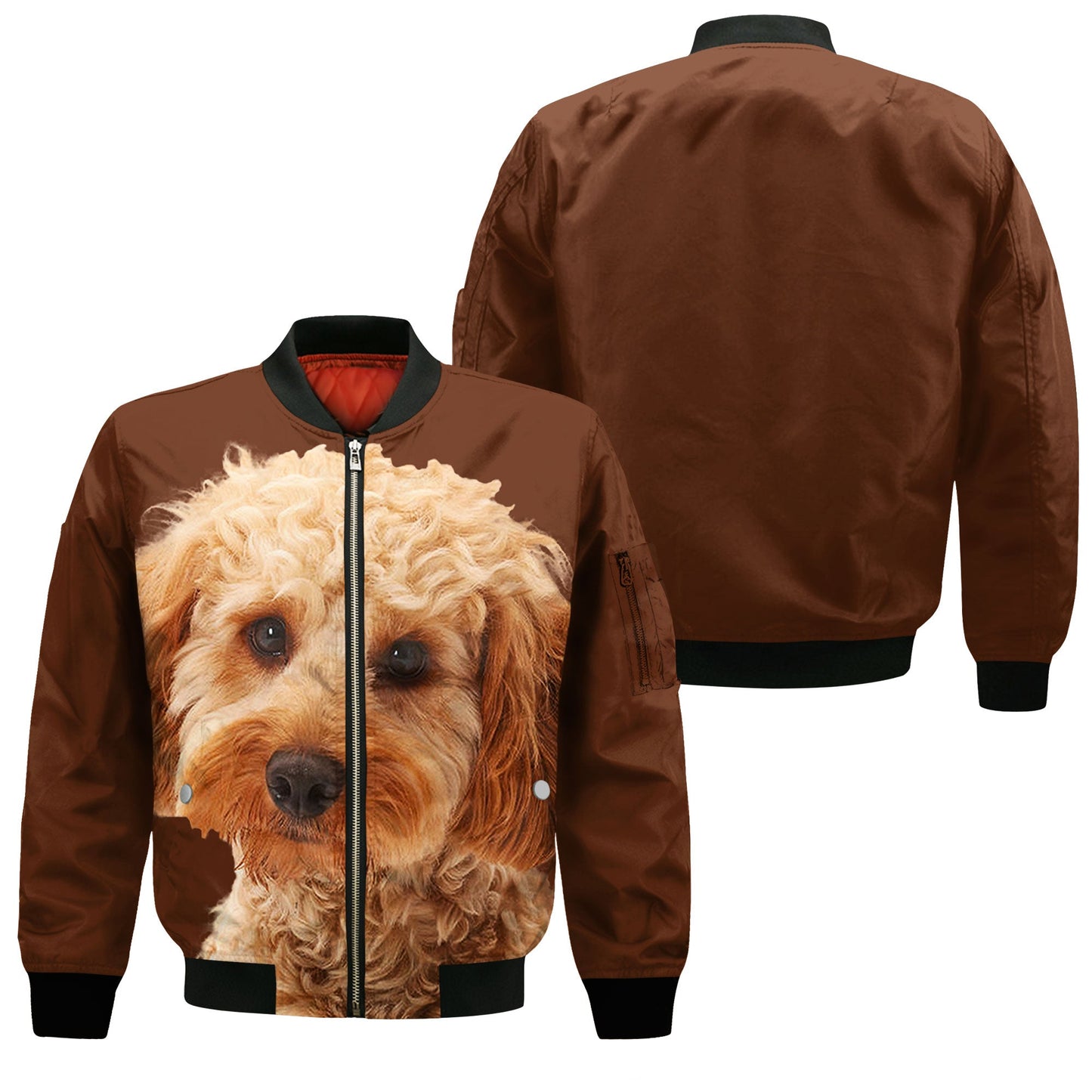 Cockapoo - Unisex 3D Graphic Bomber Jacket