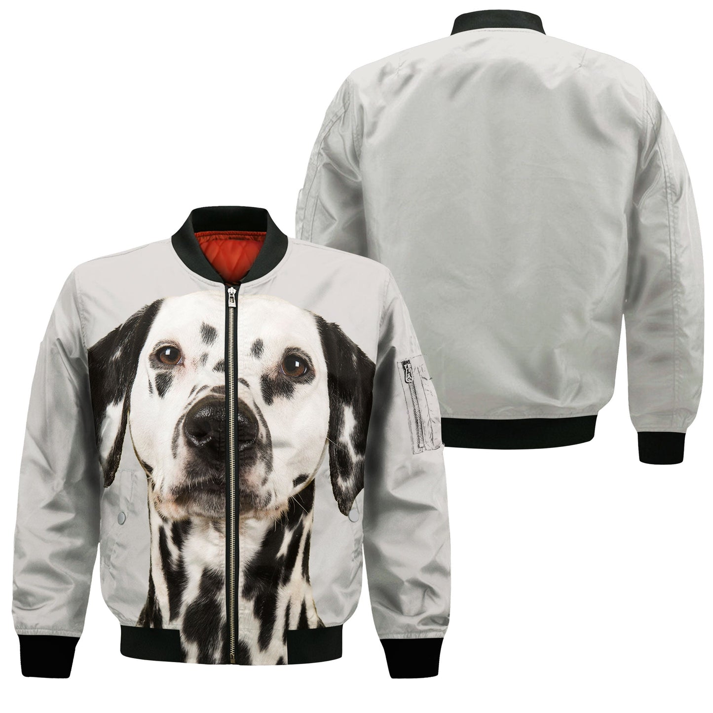 Dalmatian - Unisex 3D Graphic Bomber Jacket