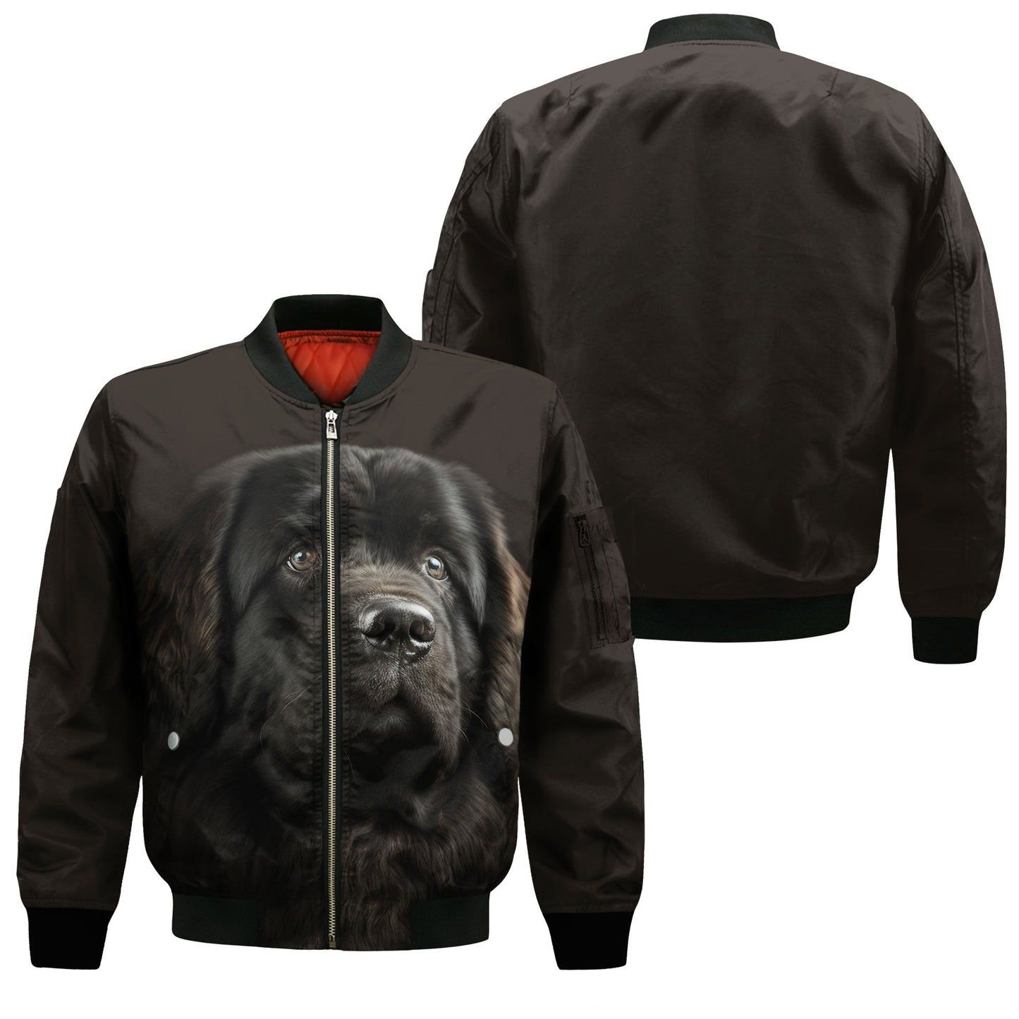 Newfoundland 1 AI - Unisex 3D Graphic Bomber Jacket