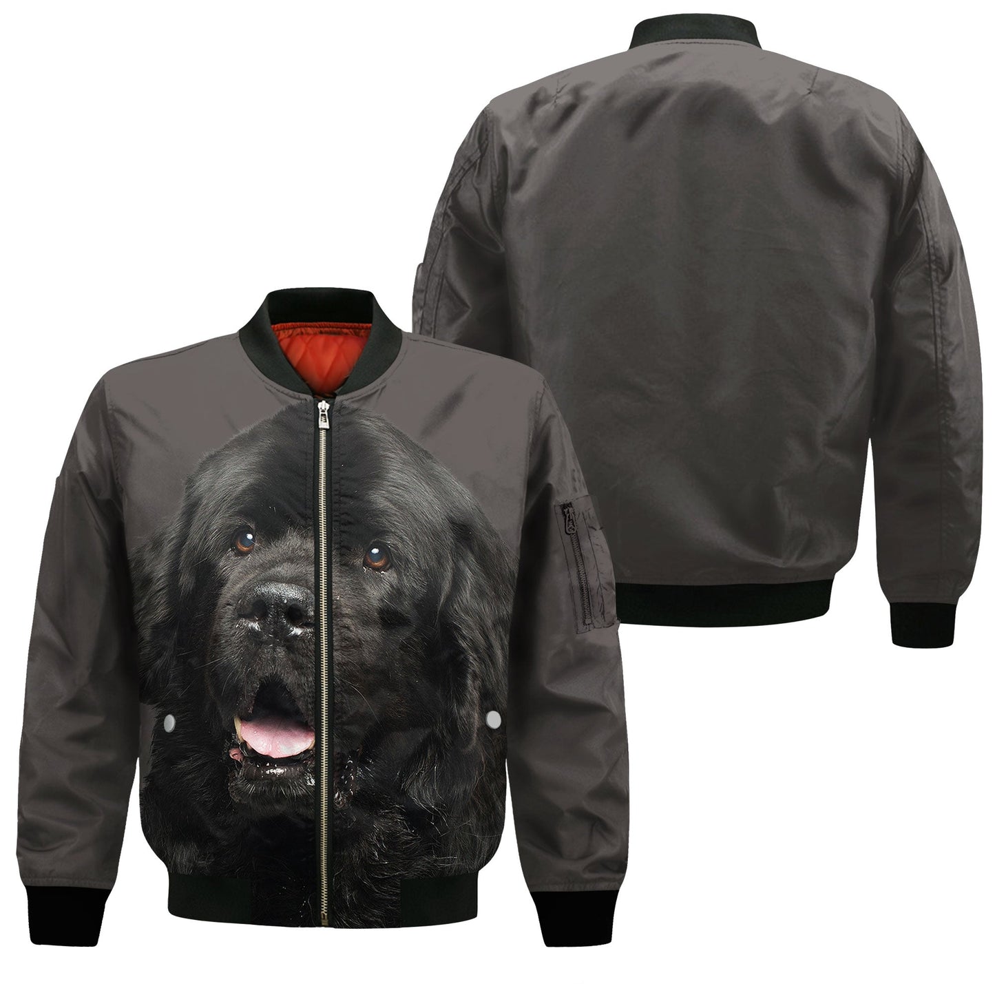 Newfoundland - Unisex 3D Graphic Bomber Jacket