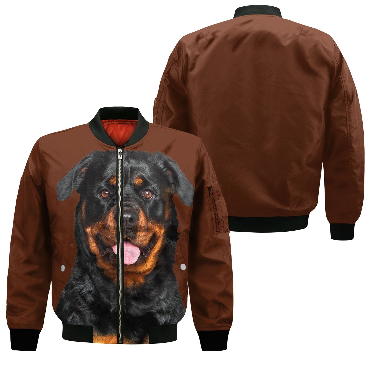 Rottweiler - Unisex 3D Graphic Bomber Jacket