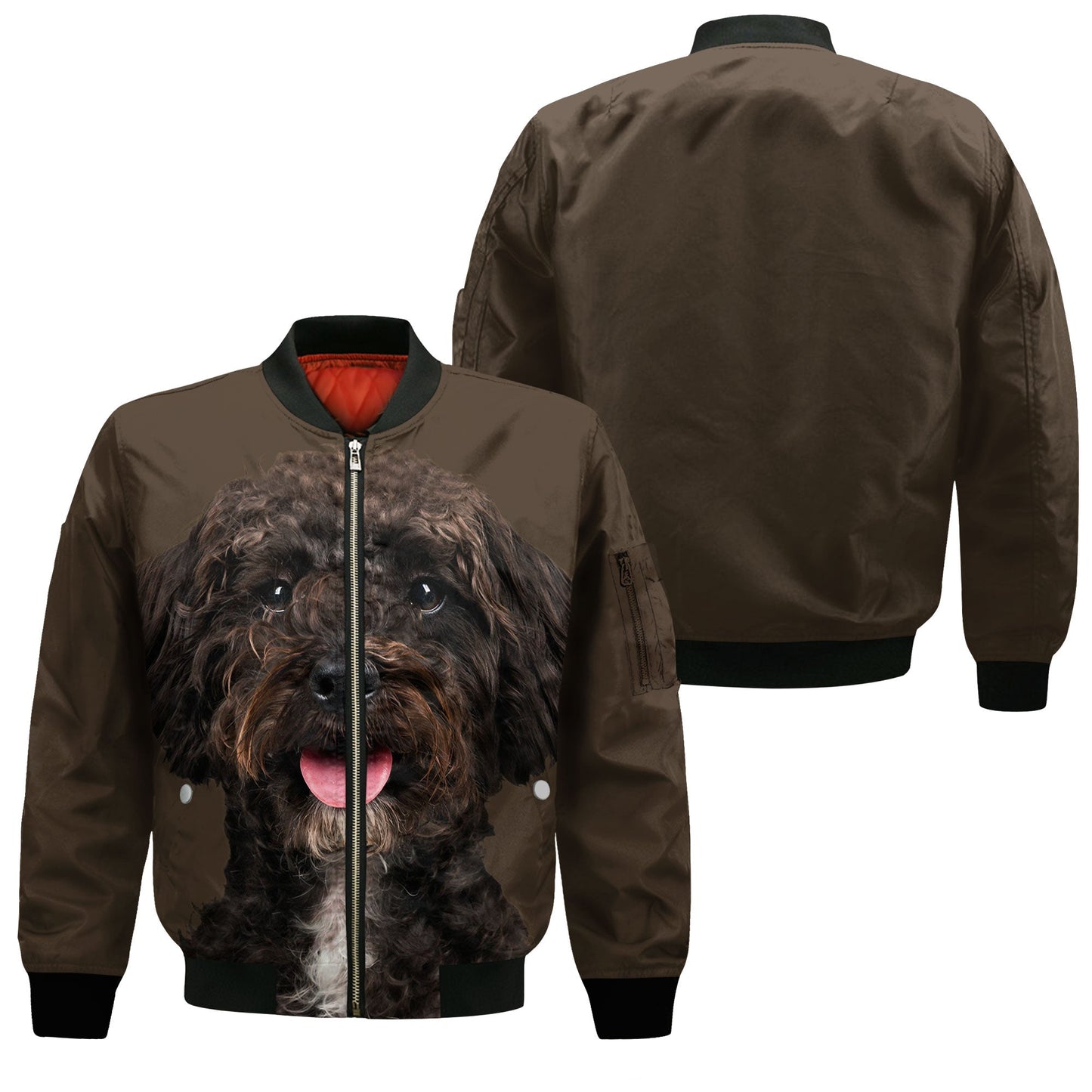Schnoodle - Unisex 3D Graphic Bomber Jacket
