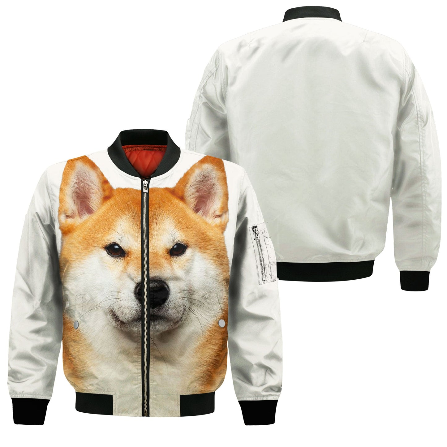 Shiba Inu - Unisex 3D Graphic Bomber Jacket