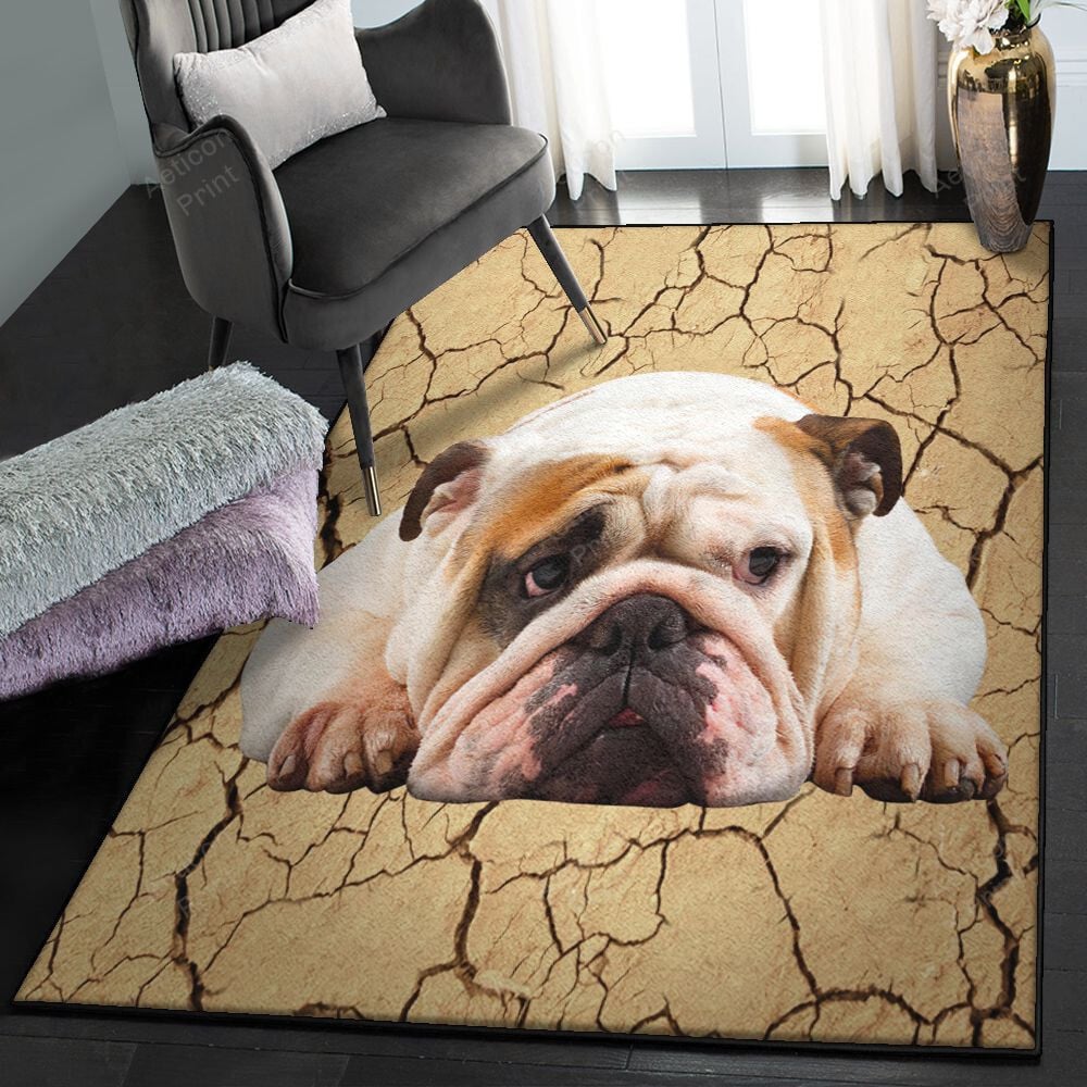 English Bulldog 1 Area Rug