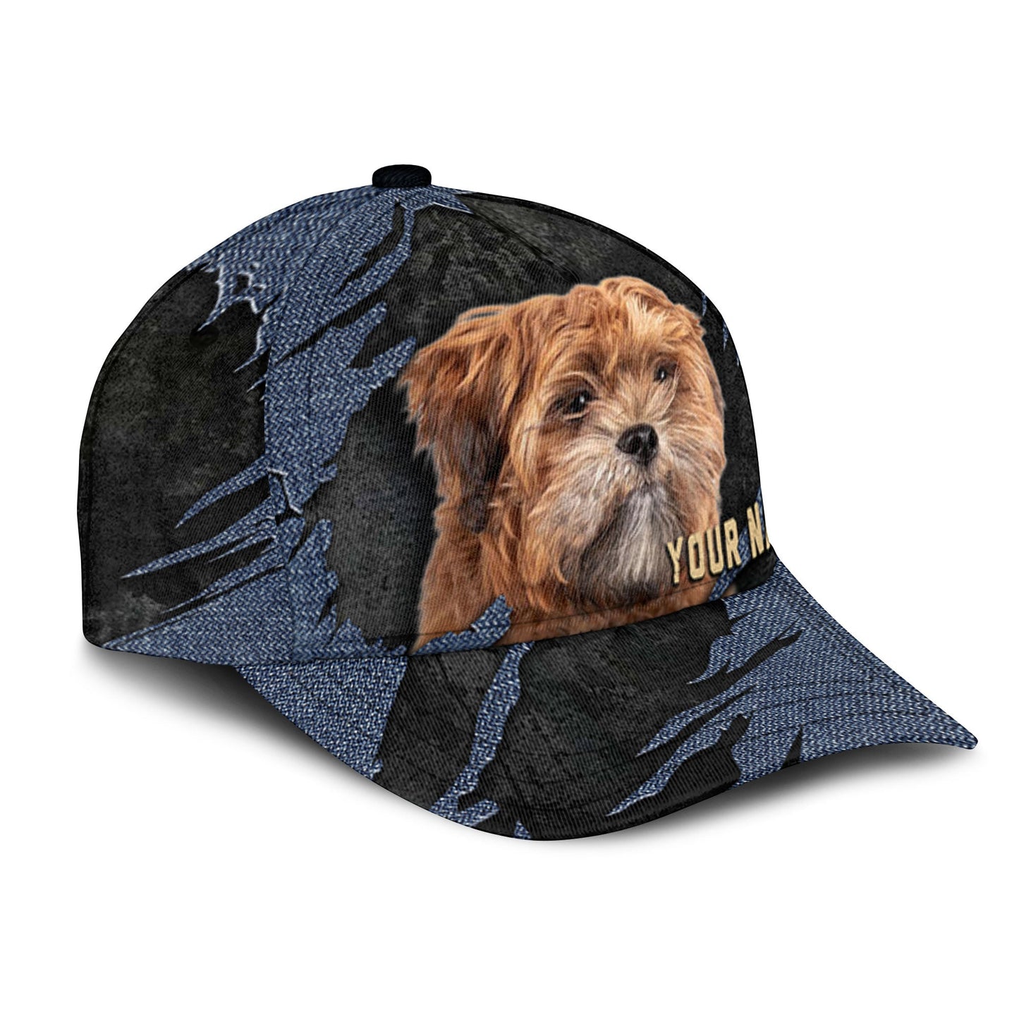 Zuchon - Jean Background Custom Name Cap
