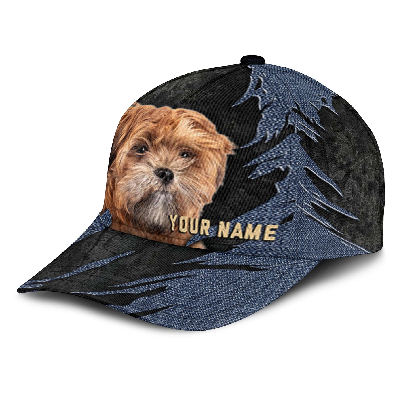 Zuchon - Jean Background Custom Name Cap