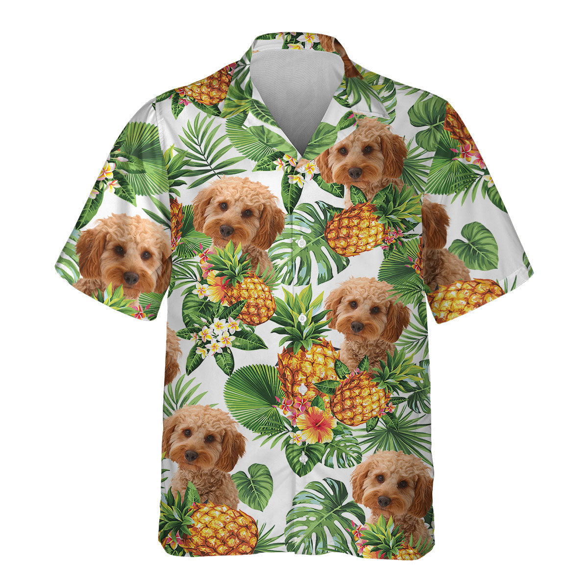 Cockapoo - Tropical Pattern Hawaiian Shirt